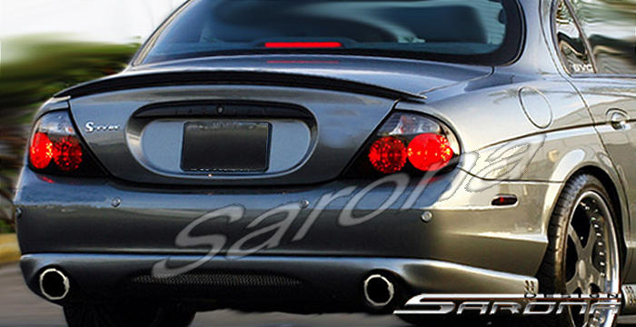 Custom Jaguar S-Type Wing # 88-62   Sedan Trunk Wing (2000 - 2004) - $250.00 (Manufacturer Sarona, Part #JG-002-TW)